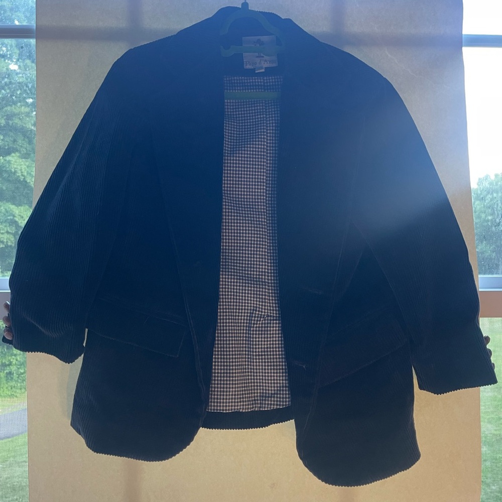 Navy blue child blazer